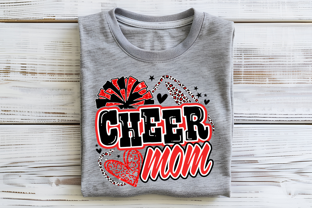 Cheer Mom Softstyle Tshirt - Marcum Custom Graphics