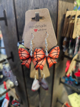 Sports Bow Earrings