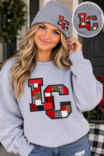 LC sweatpants and sweatshirt