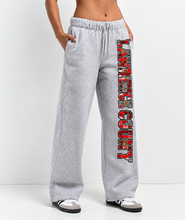 LC sweatpants and sweatshirt