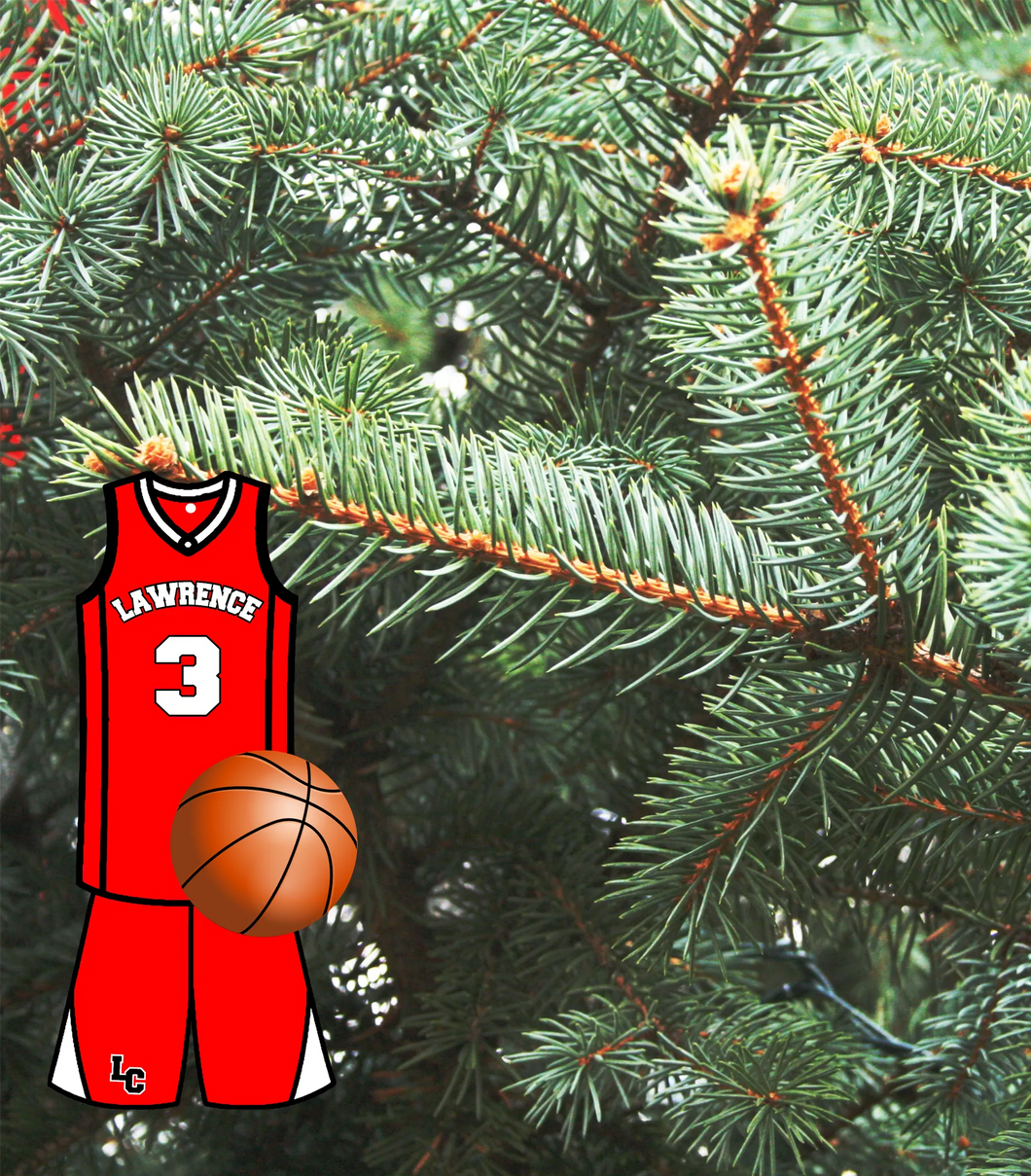 Bulldogs Basketball ornament